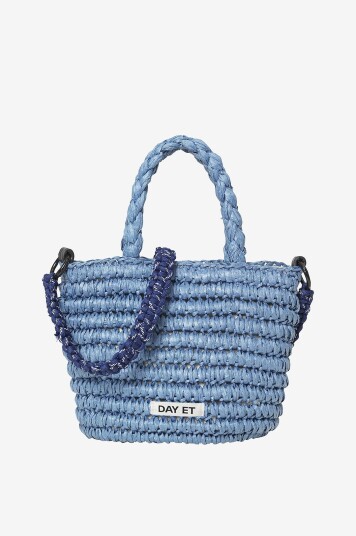 DAY ET Vesken Day Summer Straw CB Bag Blå