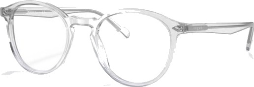 Briller   VO5367 fra Vogue   Transparent   plast   rund   Small