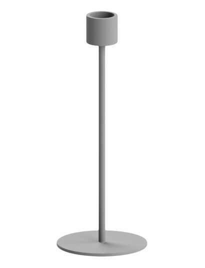 Cooee Design Candlestick 21Cm - Grey - ONE SIZE Cooee Design Candlestick 21Cm - Grey - ONE SIZE