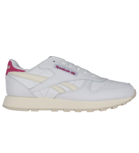 Reebok Sko Classic Leather Løping Hvit/Rosa 365 Sko Reebok Sko Classic Leather Løping Hvit/Rosa 365 Sko