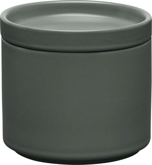 blomus Pilar oppbevaringskrukke med lokk Agave Green Ø10x9 cm