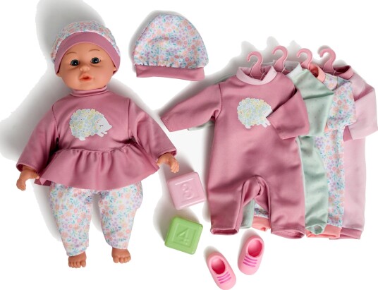 Cloudberry Castle Dukke Med Skift, 35 Cm