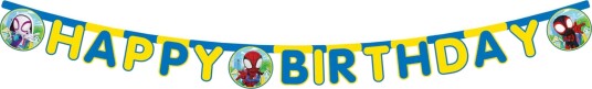Globos Europe Papirgirlandere Spidey og De Fantastiske Vennene Hans 94881