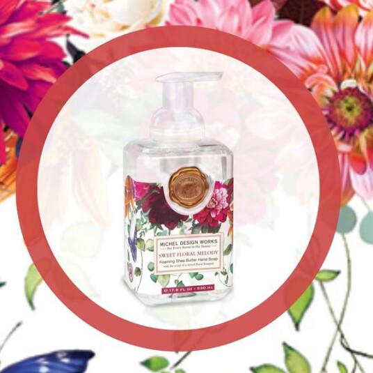 Skumsåpe Sweet Floral Melody fra Michel Design Works Skumsåpe Sweet Floral Melody fra Michel Design Works