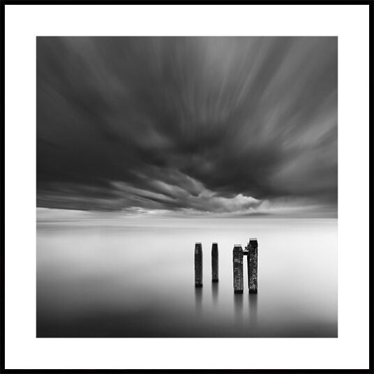 Time after Time Poster Plakat / 100x100cm