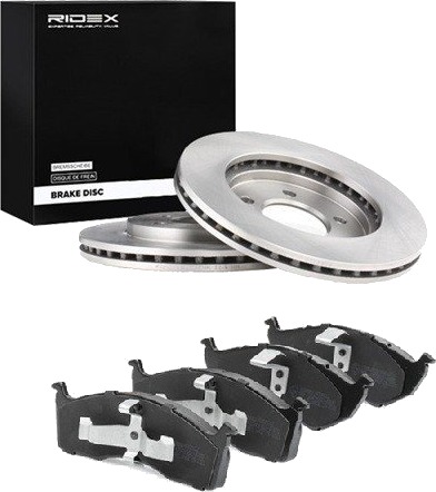 Bremseskiver og -klosser RIDEX 3405B2514