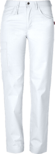 Smila Workwear Nina-bukse for kvinner, Hvit, RAW, 1 stk ,SBG-70274-01-RAW XS