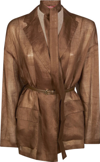 Max Mara Studio Dame Jakker Brun M,