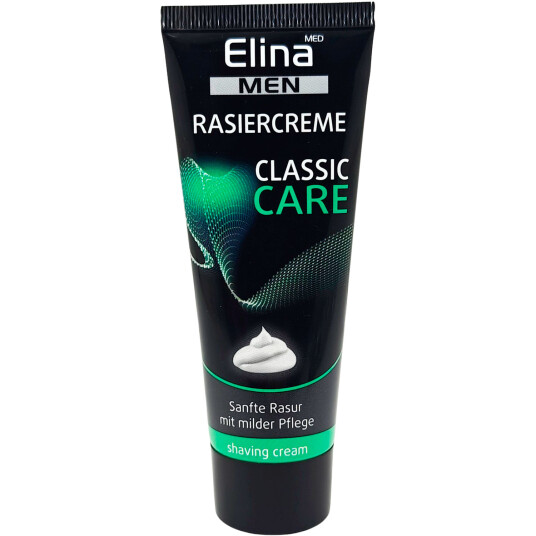 Barbercreme ELINA Men Classic Care 75 ml. Barbercreme ELINA Men Classic Care 75 ml.
