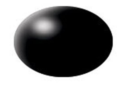 Revell Aqua Color No 302 Black - Silk 18ml