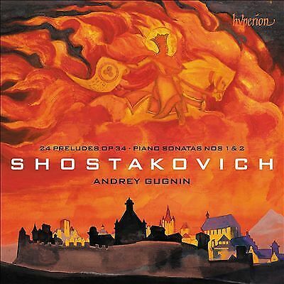 MediaTronixs Dmitri Shostakovich : Shostakovich: 24 Preludes, Op. 34/Piano Sonatas, Nos. 1 & Pre-Owned