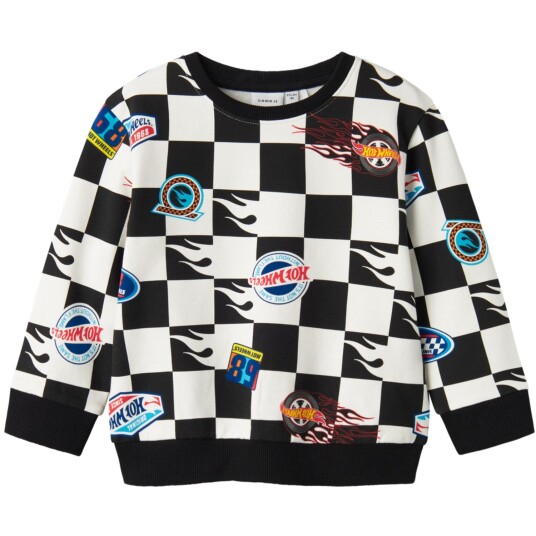 Name It Black Drewy Hot Wheels Regular Collegegenser 92