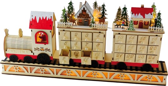 Spieluhrenwelt Adventskalender Spilling Tog