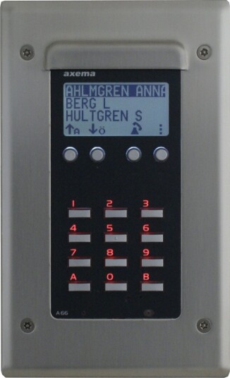 Axema 2-3840 Frontpakke Innfelt