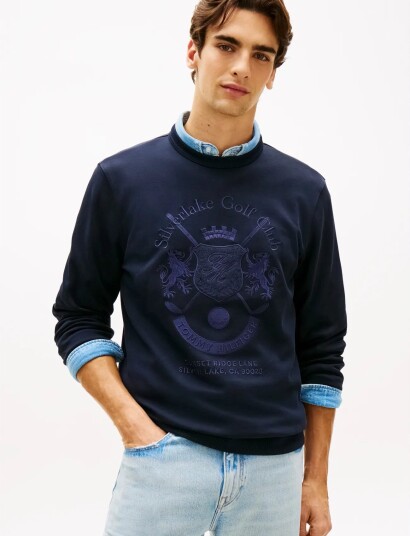 Tommy Hilfiger Country Club Intechno Sweatshirt   Navy   S