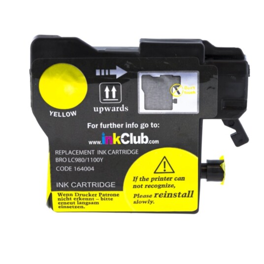 inkClub KBA041 Blekkpatron gul inkClub KBA041 Blekkpatron gul
