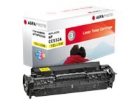 Agfaphoto - Gul - Kompatibel - Tonerkassett - For Hp Color Laserjet Cm2320fxi Cm2320n Cm2320nf Cp2025 Cp2025dn Cp2025n Cp2025x