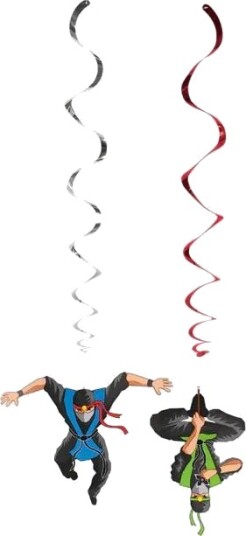 2 stk Ninja Swirls 85 cm Ninjafest