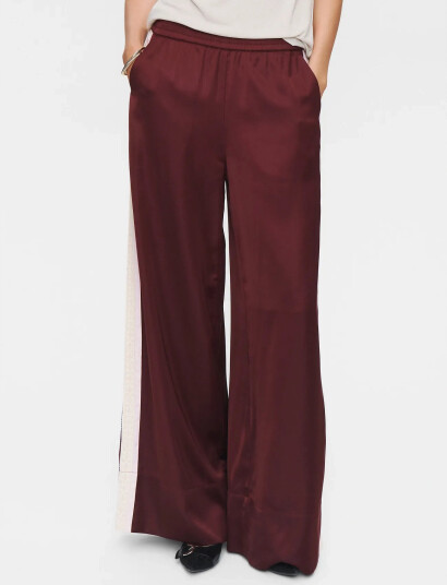 Nümph Nusantina Pants - Burgundy - 34 Nümph Nusantina Pants - Burgundy - 34