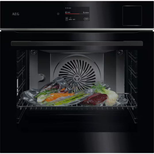 AEG 8000 V8SBP731AB MealAssist m/SteamPro Varmluftsovn/Dampovn