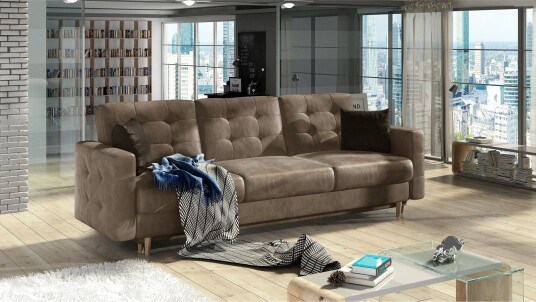 Deadra Sovesofa Brun