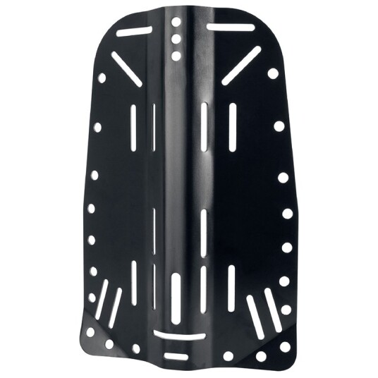 Seac Aluminiums bakplate Svart for Modular Seac Aluminiums bakplate Svart for Modular