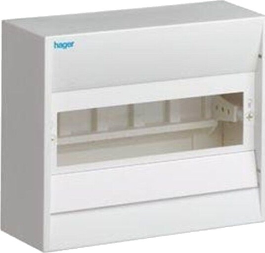 Hager Enclosure ip30 10m 1 row Hager Enclosure ip30 10m 1 row