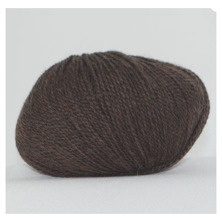 Hjertegarn Highland Fine Wool Garn 295 Mørk brun