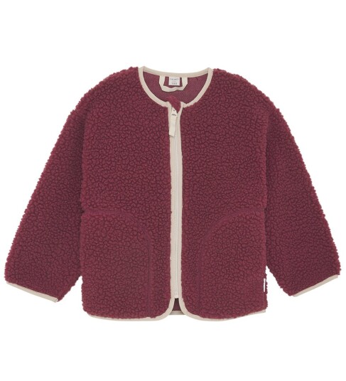 CeLaVi Fleecejakke Teddy Hagtorn Rose CeLaVi 120 Fleecejakke Lilla Rosa Rød