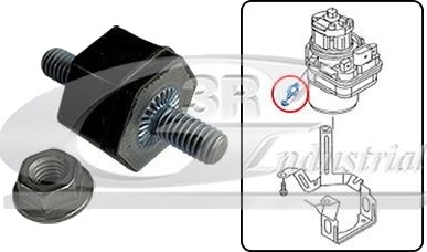 3RG 83759 Holder, luftfilterhus