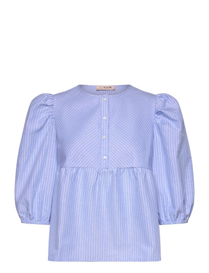 A-View Betty Blouse - Blue - 36