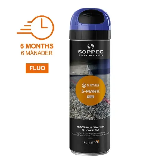 Soppec S Mark Fargespray 500 ML Blå Soppec S Mark Fargespray 500 ML Blå