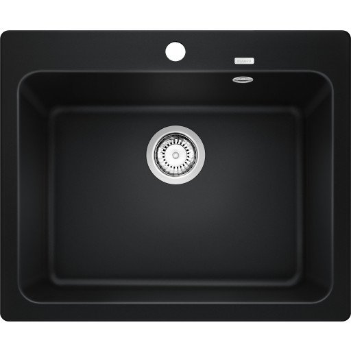 Blanco Naya 6 UX kjøkkenvask 61,50x51 cm, sort Blanco Naya 6 UX kjøkkenvask 61,50x51 cm, sort