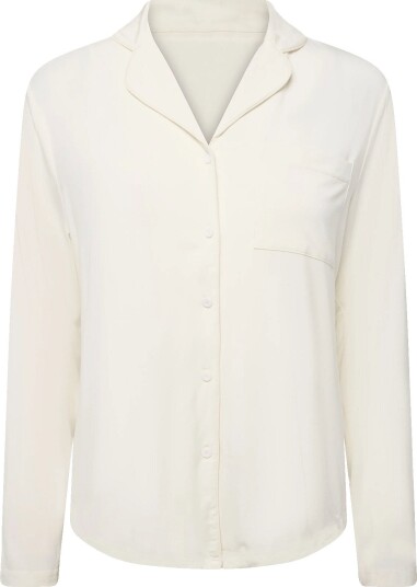 Hunkemöller Jacket Ls Jersey Essential WHISPER WHITE XXL