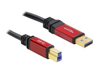 Delock Premium - USB-kabel - USB-type A til USB Type B - 5 m