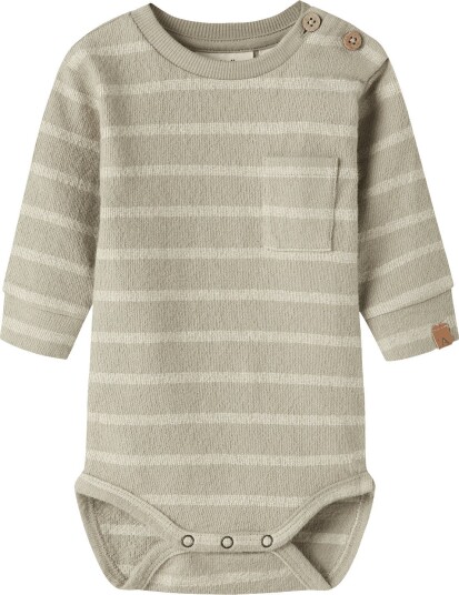 Lil"Atelier Nbmoby Ls Loose Body Lil Grey 56 Lil"Atelier Nbmoby Ls Loose Body Lil Grey 56