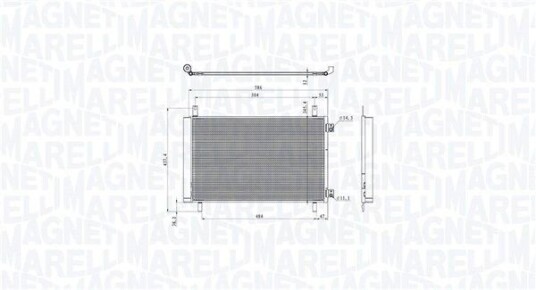 Kondensator MAGNETI MARELLI 350203105500