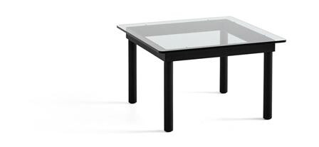 HAY Kofi Salongbord 36x60x60 Sort Eik/ Klar Glass HAY Kofi Salongbord 36x60x60 Sort Eik/ Klar Glass
