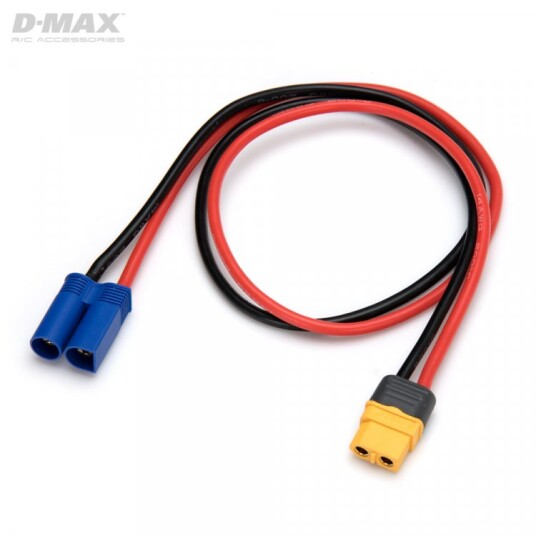 DynoMAX B9664 Charging Lead EC5 Male to XT60 14AWG 500mm