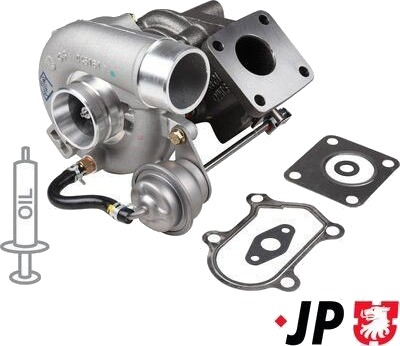 Turbolader JP GROUP 4117400300 Turbolader JP GROUP 4117400300