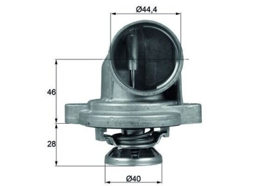 Termostat MAHLE ORIGINAL TI 23 80