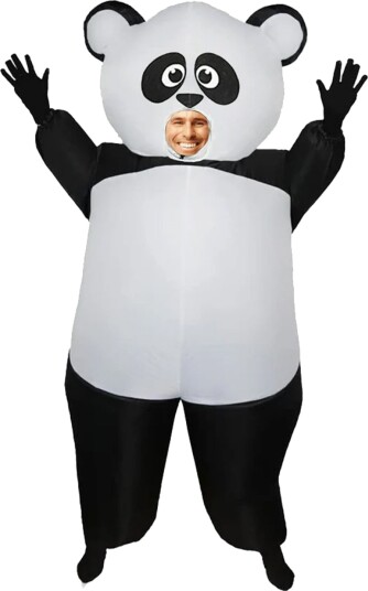 Original Cup Oppblåsbar Panda Kostyme One size COS-PANDA