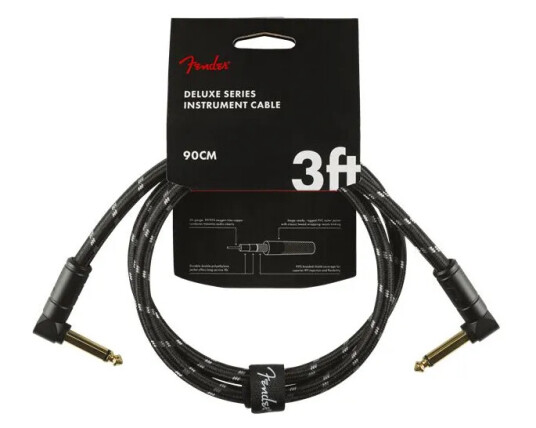 Fender Deluxe Cable Angle Plug 90cm B Fender Deluxe Cable Angle Plug 90cm B