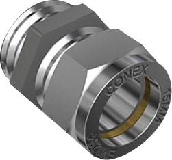 Ibp Conex Overgang 1/2 15 Mm Kompression Med Nippel Forkrome