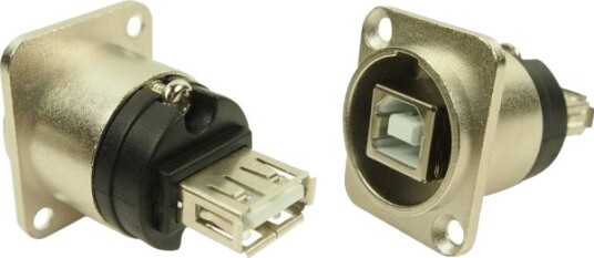 Xlr-Adapter Usb A Til Usb B, Innfelt Cp30111 Cp30111 Cliff (1 Stk)