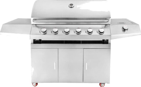 Gassgrill Myoutdoorkitchen med 6 Brennere og Sidebrenner