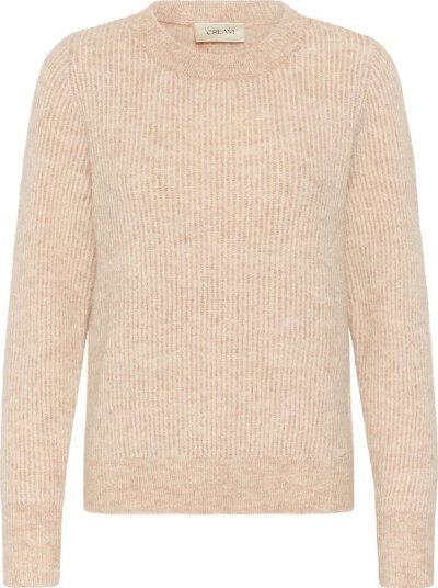 Cream Dame Strikkevarer Beige L, Cream Dame Strikkevarer Beige L,