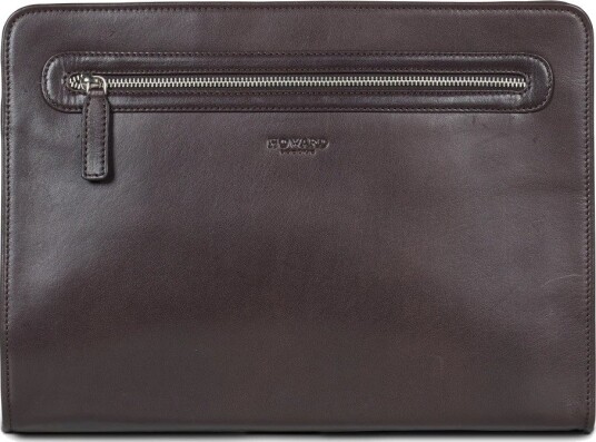 Howard London Sleeve Kieran Leather DARK BROWN One Size Howard London Sleeve Kieran Leather DARK BROWN One Size