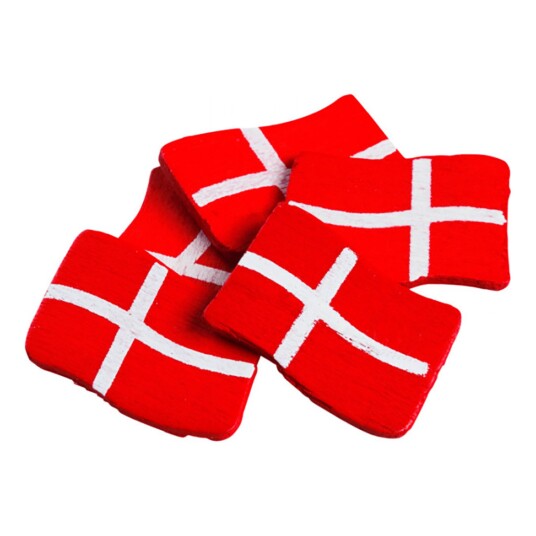 Scanseason Konfetti Det Danske Flagget Tre - 45-pakning