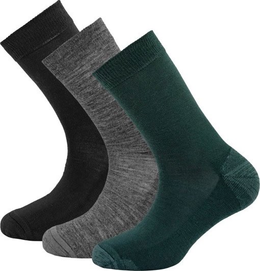 Devold Daily Merino Medium Sock 3pk Unisex Woods Mix 41-46